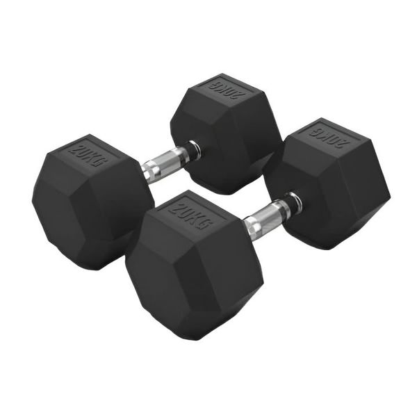 20kg 1pair total 40kg hex dumbbell