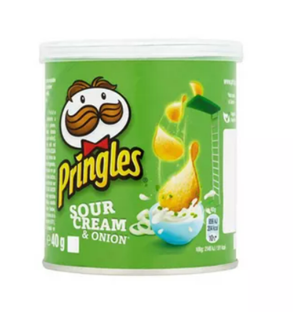 Pringles Sour Cream & Onion Chips 40 gm