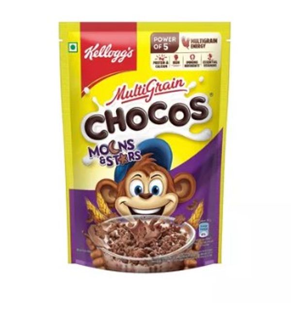 Kellogg's Chocos Moons & Stars Chocolate Cereal 360 gm