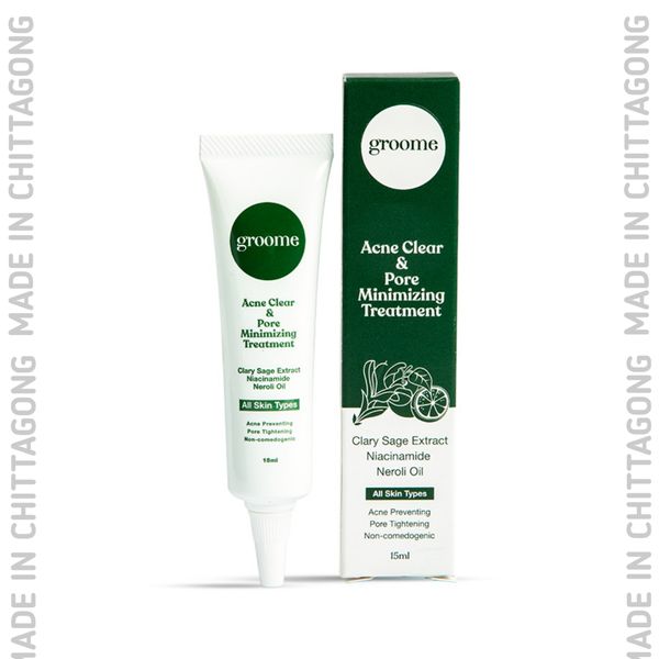 Groome Acne Clear & Pore Minimizing Treatment
