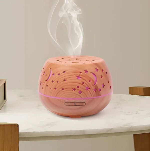 Wood Grain Ultrasonic Humidifier -1912A .