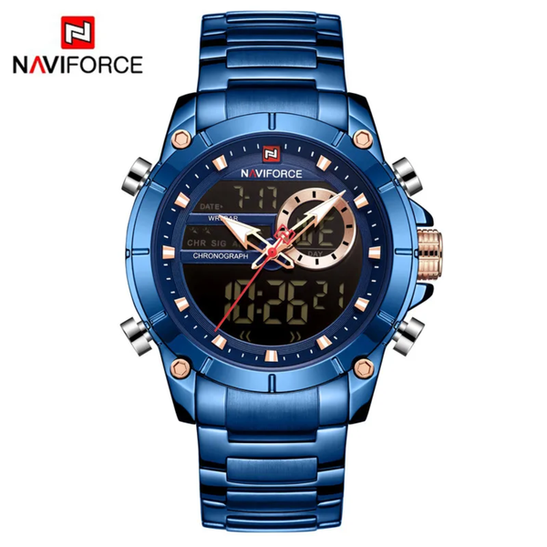 Naviforce NF9163-Blue Watch price In Bangladesh.
