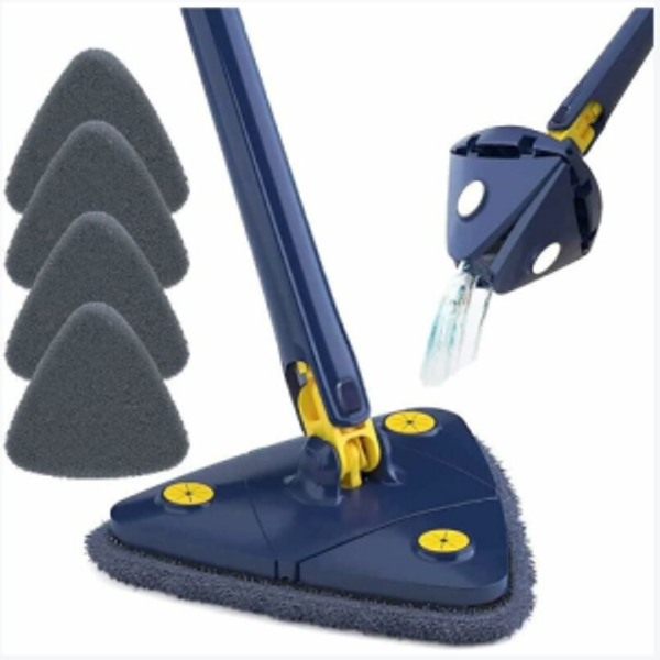 Dust Mop and Floor Mop 360° Adjustable Rotating Cleaning Mop