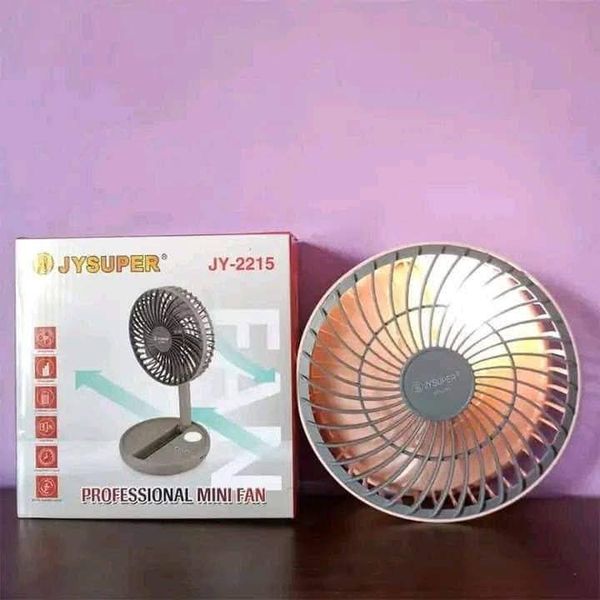 Jysuper 2215 model High power mini rechargble fan - Image 2
