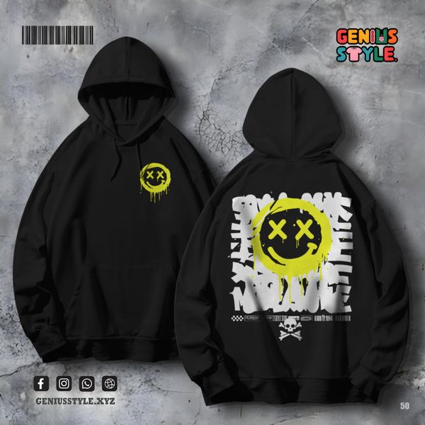 Happy Face Premium Hoodie - 50