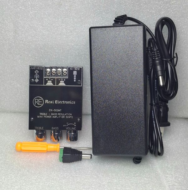 ZK-502MT + Power Supply 12V 5A