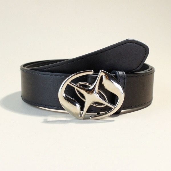 Y2K single star Belt - BLACK