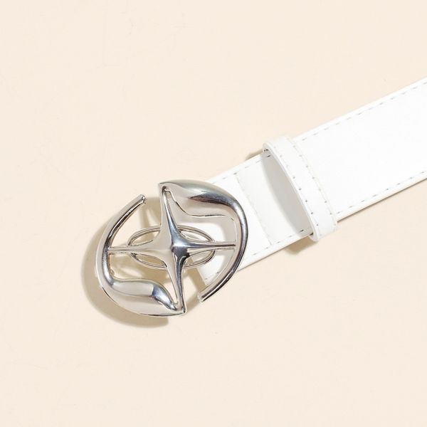 Y2K Single Star belt - WHITE - Image 2