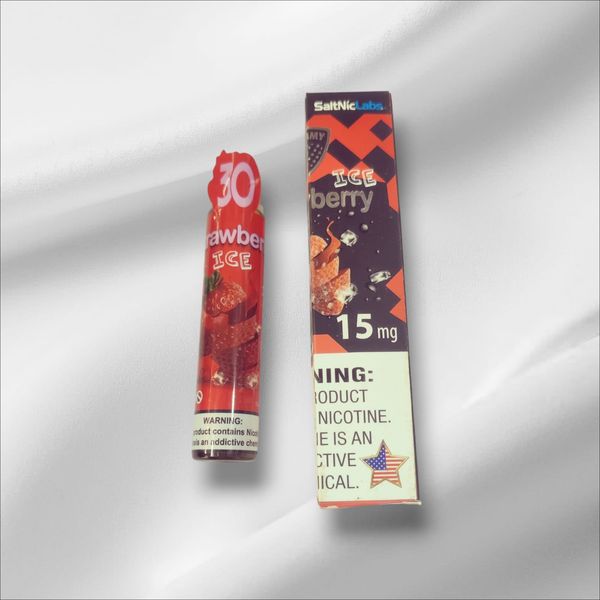 purple  Bomb Strawberry Iced Saltnic By  yummy  30ml [15mg]