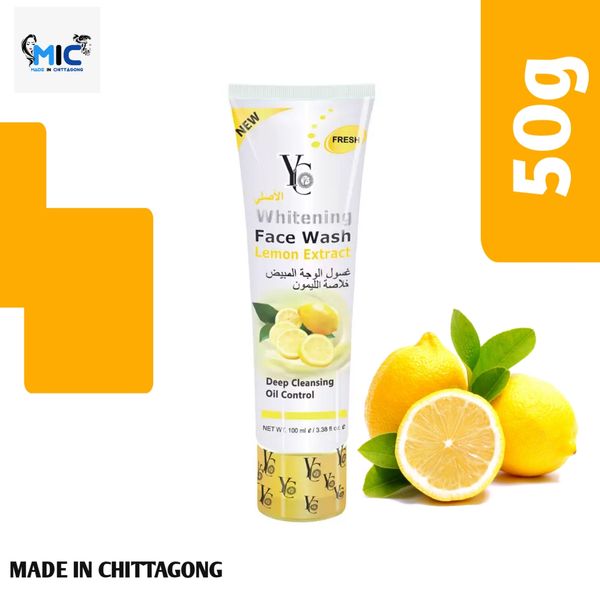 YC Face Wash With Lemon Extract(100ml)