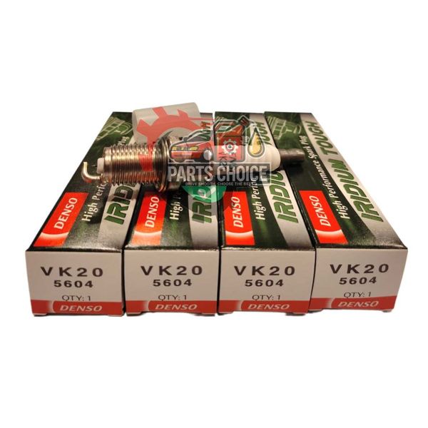 DENSO IRIDIUM TOUGH VK20 SPARK PLUG 4PCS