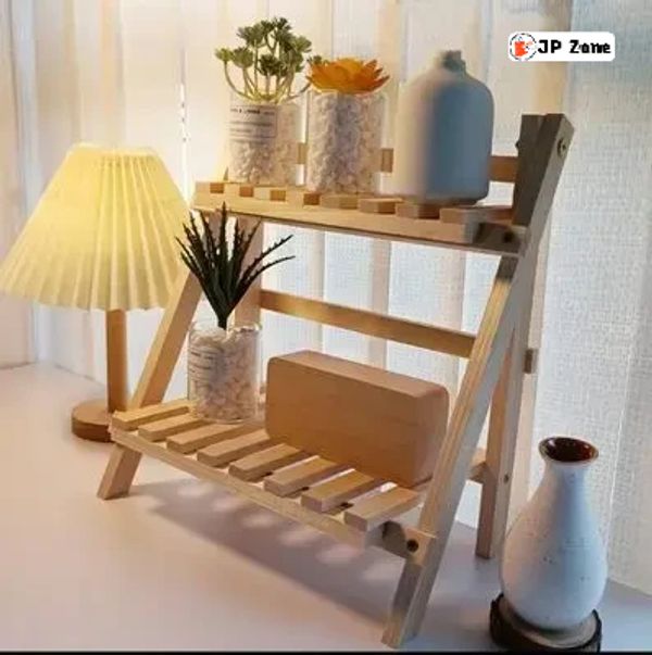 Wooden Self Double Layer