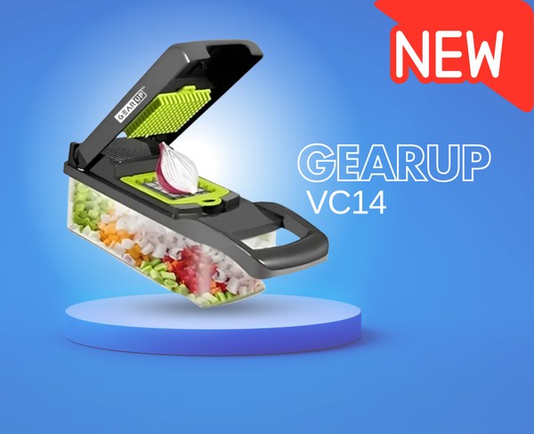 GearUP VC14 Premium 14-in-1 Vegetable and Fruits Multifuction Cutting Slicer Kitchen Tools