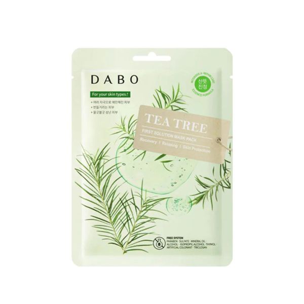 Dabo First Solution Mask Pack (Sheet Mask) – TEA TREE