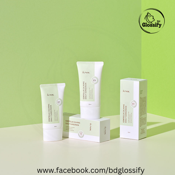 iUNIK Centella Calming Daily Sunscreen SPF50+, PA+++ (60ml)