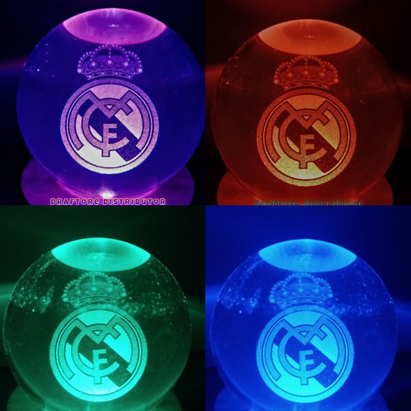 REAL MADRID-3D CRYSTAL BALL