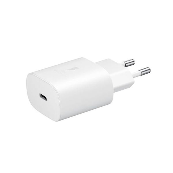 Samsung 25W Fast Charging Adapter – White (Type-C)