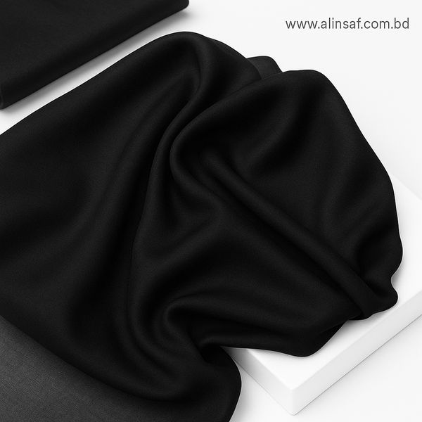 কালো চেরি - Black Charry অরজিনাল বোরকার কাপড়।