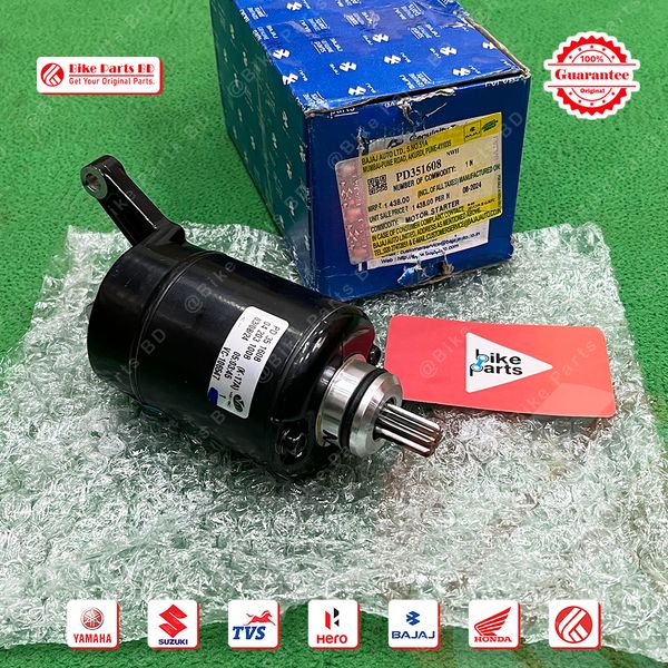 Starting Motor Assy for Bajaj Pulsar N160 bike.