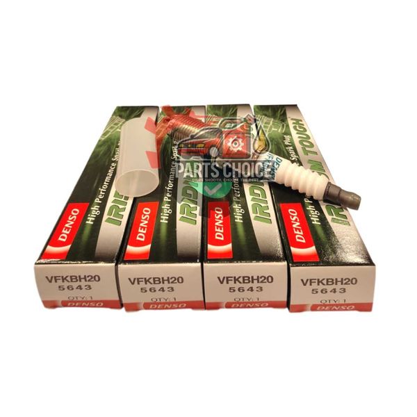 DENSO IRIDIUM TOUGH VFKBH20 SPARK PLUG 4PCS