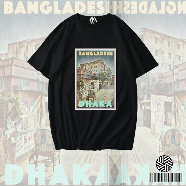 DHAKA BANGLADESH T SHIRT- Obastob edition.