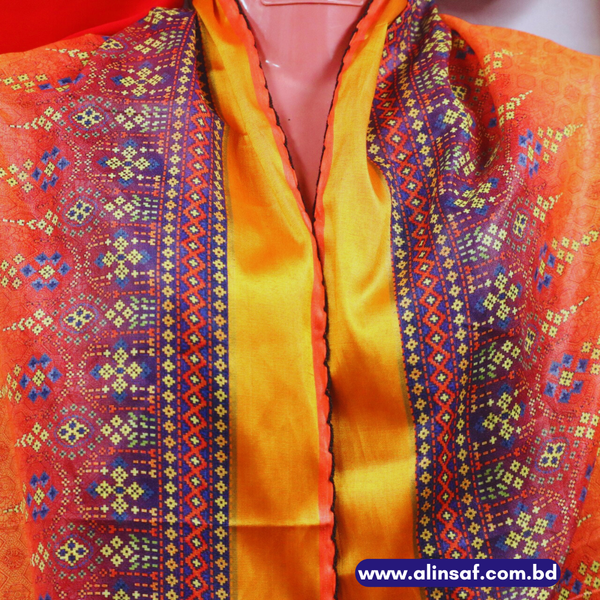 ডিজিটাল প্রিন্ট সুতি ওড়না - DIGITAL PRINT COTTON SCARF