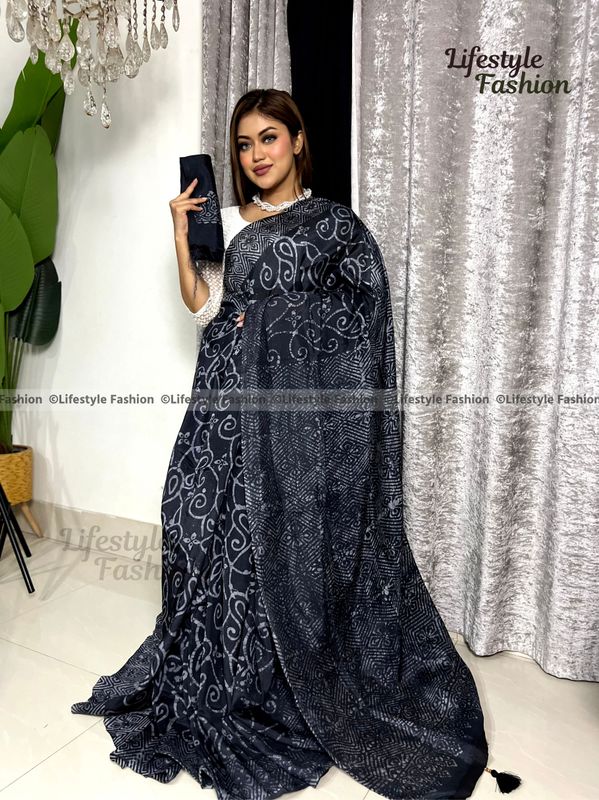 Exclusive কোয়ালিটি প্রিমিয়াম সিল্ক শাড়ি (LF-E-231)