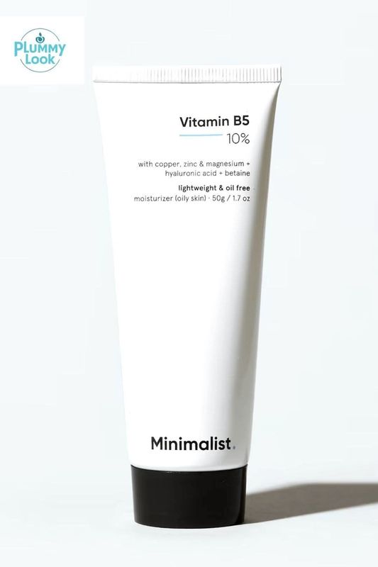 Minimalist Dehydrated Skin & Damaged Barrier Repair Moisturizer with 10% Vitamin B5 | Oil-Free Hydration & Lightweight Gel Formula | 50g