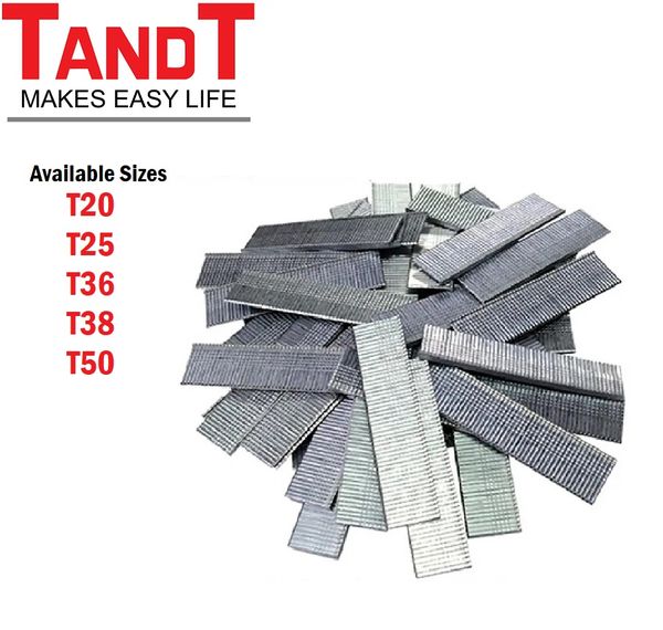 TANDT Air Nailer Pin (Long : 20mm | 25mm | 36mm | 38mm | 50mm ), 2500pcs Per Box; Model : TT20
