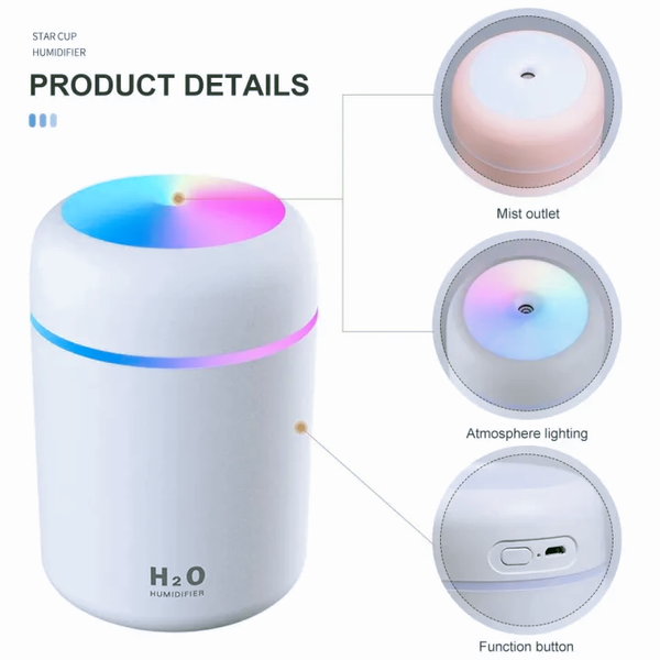 XSKY H2O Humidifier with LED Light