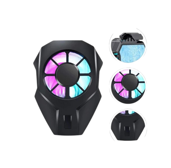 L01 Mobile Phone Radiator Cooler Fan – Black