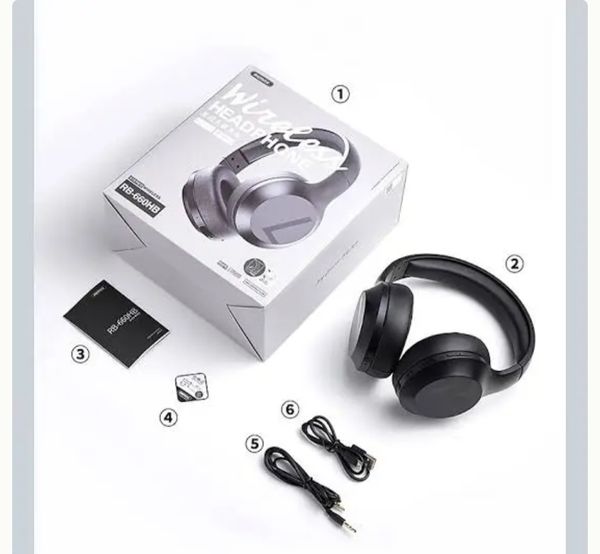 REMAX RB-660HB Stereo Wireless Bluetooth Headset L1-H9003