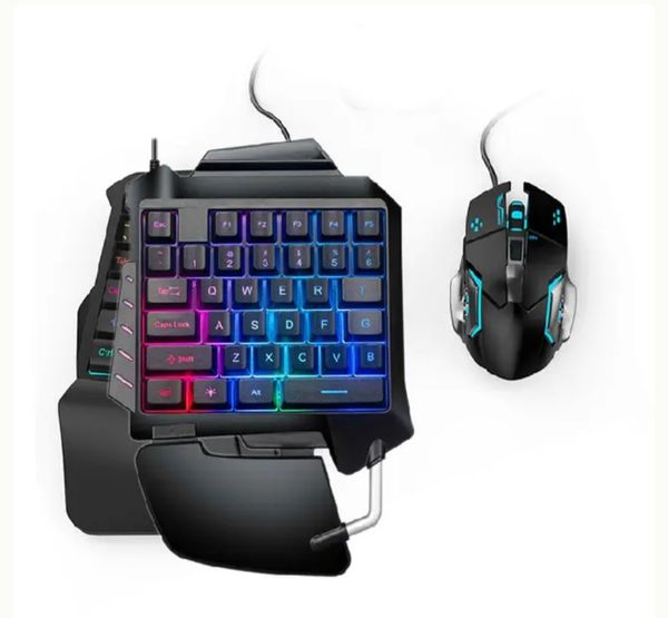 5 in 1 Gaming Keyboard and Mouse Combo-MK500