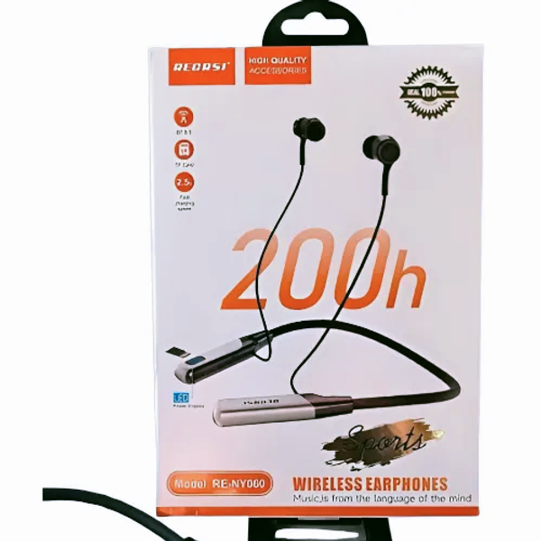 Recrsi RE-NY060 200 Hours Bluetooth Neckband