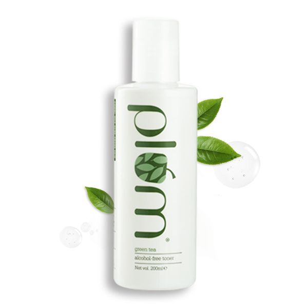 Plum Green Tea Face Toner For Oily, Acne-Prone Skin | With Glycolic Acid | Alcohol-Free | Fights Pimples | Tightens Pores | Controls Oil | Gently Exfoliates Dead Skin Cells | Women & Men | 200ml