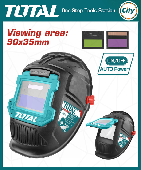 অটো ডার্কেনিং ওয়েল্ডিং হেলমেট TOTAL TOOLS TSP9309