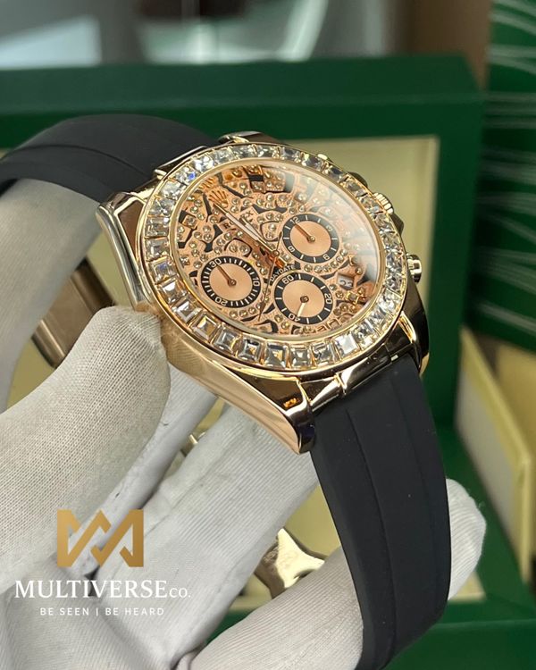 ROLEX TIGER DIAL CHRONOGRAPH |ROSEGOLD | (AA)