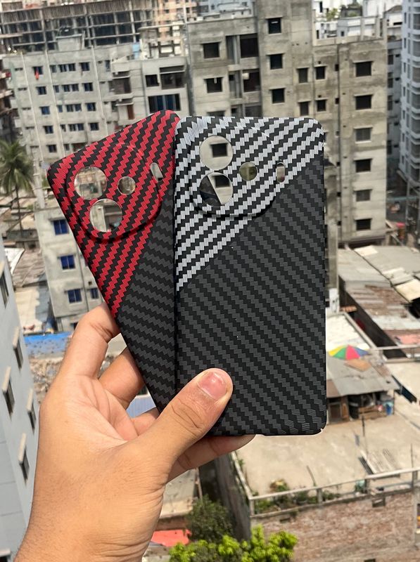 iQOO Z9Turbo mobile phone case Kevlar carbon fiber pattern new ultra-thin hard shell high-end protective cover
