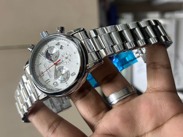 PATEK CHRONO CHAIN WHITE DIAL