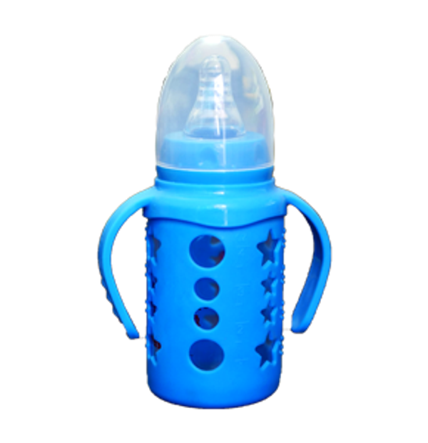 Minitree Glass Bottle With Handle (Feeder) 120ml