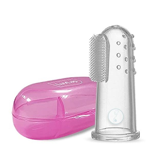 Finger Baby Teeth Brush With Case