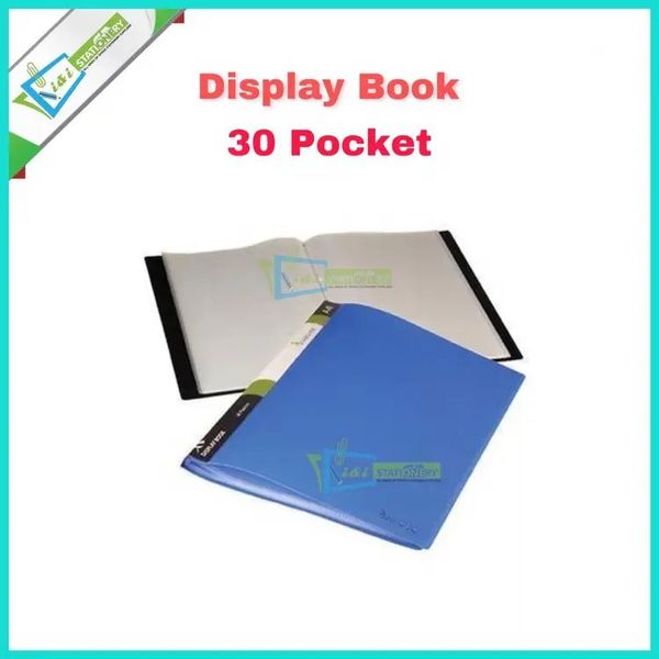 Good Luck Display Book A4 size 30 pocket Random color