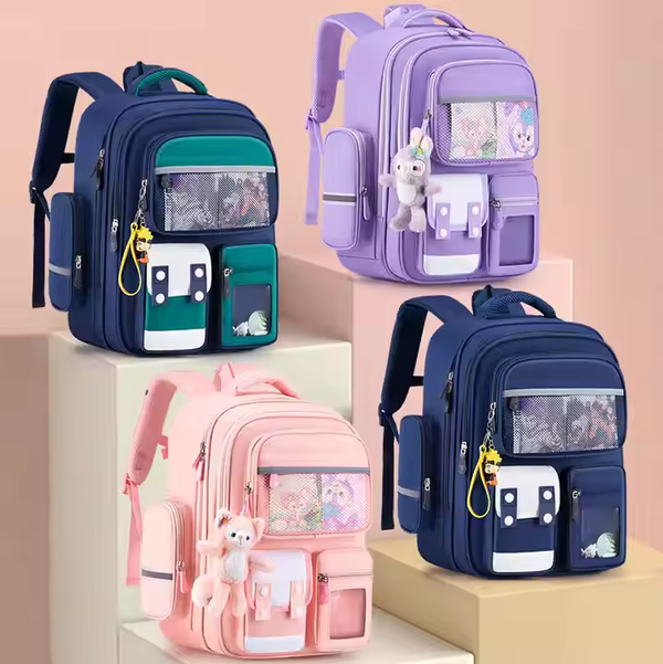 New Multifunctional Waterproof Kids School Bag For Girls Boys