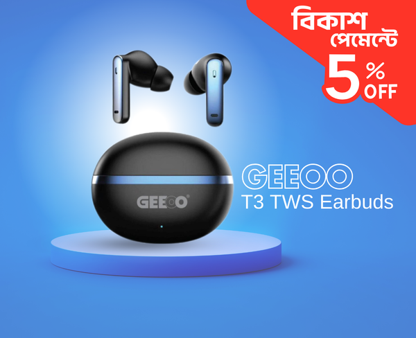 Geeoo T3 ANC ENC TWS Earbuds