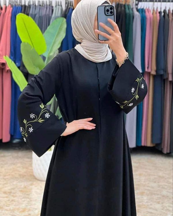 New Most Demanding Jhuri Embroidery Borka - Image 2