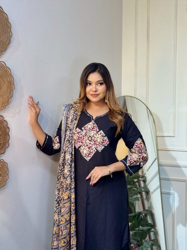 Digital Print Three Piece