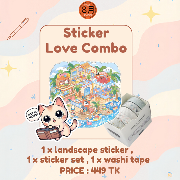 Sticker Love Combo
