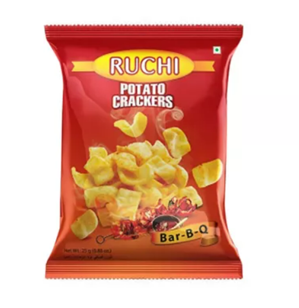 Ruchi BBQ Potato Crackers 25 gm