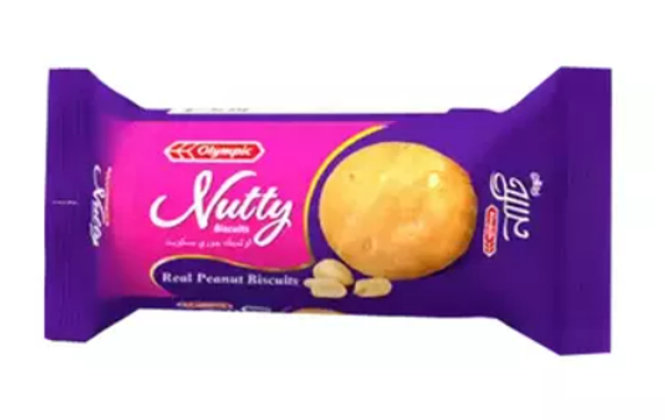 Olympic Nutty Real Peanut Biscuit 50 gm