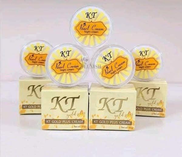kt gold night cream